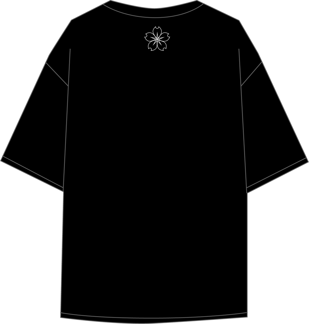 T-SHERT HUSTLE OVERSIZE BLACK