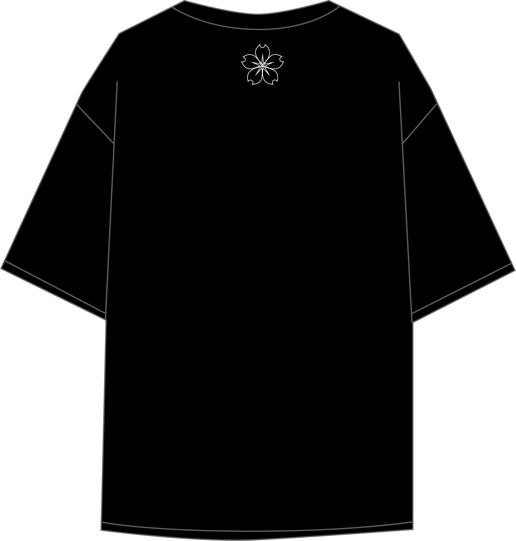 T-SHERT HUSTLE OVERSIZE BLACK